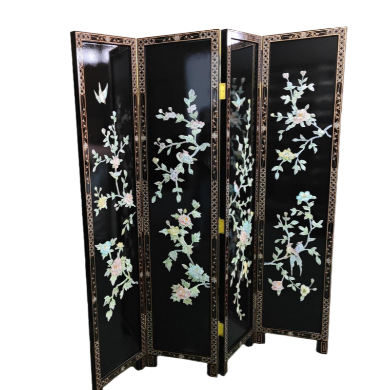 Noir 006 Fleurs