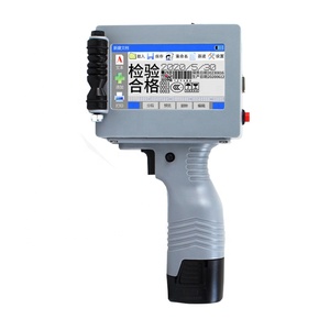Stampante a getto d'inchiostro palmare portatile tenuto in mano manuale della stampante timbro bottiglia di vetro macchina di codifica - Product Image 1