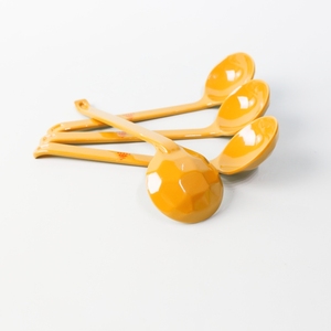 Thương mại Nhà bếp lớn môi múc canh Trung Quốc cam mì muỗng Hàn Quốc lớn nhựa Nhật Bản thìa dài phục vụ Ramen Melamine - Product Image 5