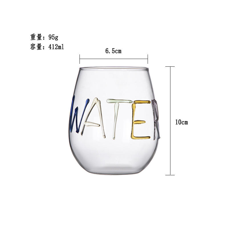 Claro-Colored WORD-Vaso-400ml