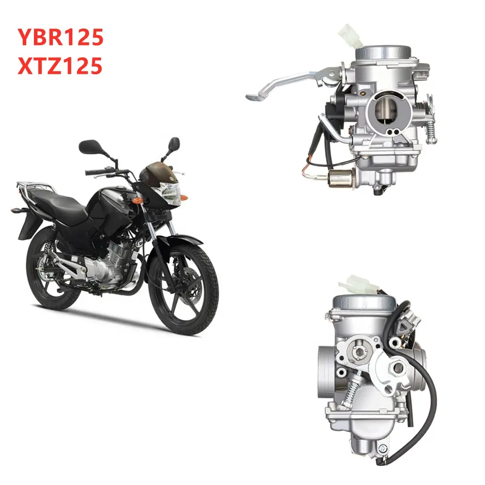 Carburador para motocicleta Yamaha YBR125 YBR 125 XTZ125 XTZ 125 125CC, 4 tiempos