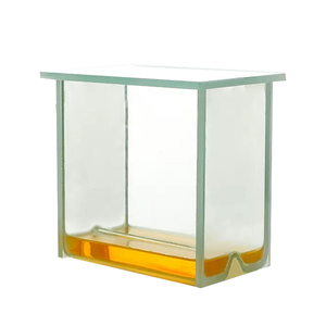 Tùy chỉnh phòng thí nghiệm cụ thể P-1 thủy tinh cổng duy nhất đôi rãnh mỏng lớp sắc ký dung môi nhuộm xe tăng - Product Image 1