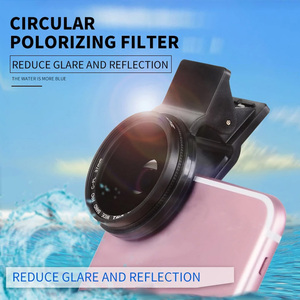 37mm <strong>Circular</strong> CPL Lens <strong>Filter</strong> <strong>Polarizing</strong> <strong>Filter</strong> Polarizer with Clip Maintain Rotation Phone Lens for Mobile Phone