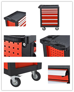 The 6-inch Professional Hand-wheeled <strong>Trolley</strong> with Drawers Can Be Customized for Both Work and Home Use - Product Image 6