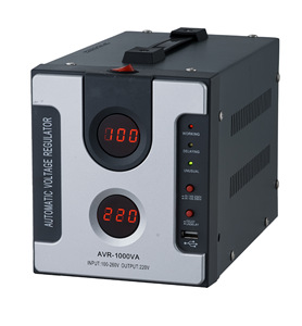 AVR-2000VA Single-phase Automatic Servo Motor Control PC <strong>Voltage</strong> Regulator for Household Appliances - Product Image 1