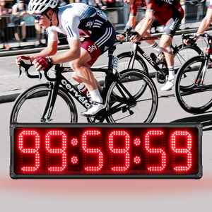 Wasserdichtes einseitiges 8-Zoll-Display für den Außenbereich National Marathon Running Race Timing Clock LED Digital Countdown Stoppuhr Timer - Product Image 5