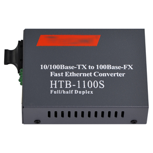 HTB-1100S FTTH ağları 10/100 mbps tek modlu çift Fiber optik alıcı-verici medya dönüştürücü - Product Image 2