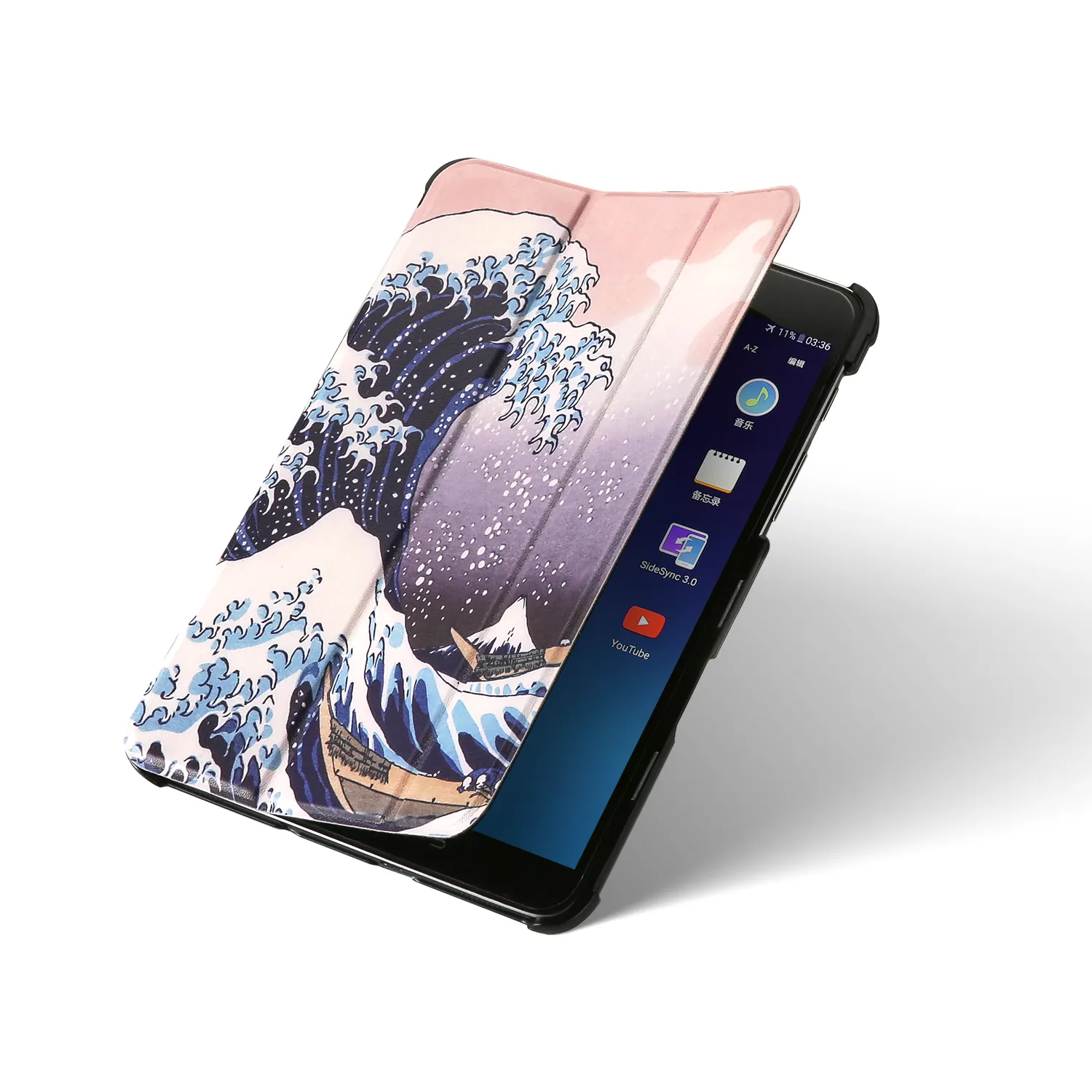 Exclusive design Triple folded Protective case Cover for Samsung Galaxy Tab S2 8.0'' T710/T713/T715C/T719C