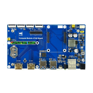 Raspberry Pi Compute modulo 4 IO Board con funzione PoE, per tutte le varianti di CM4