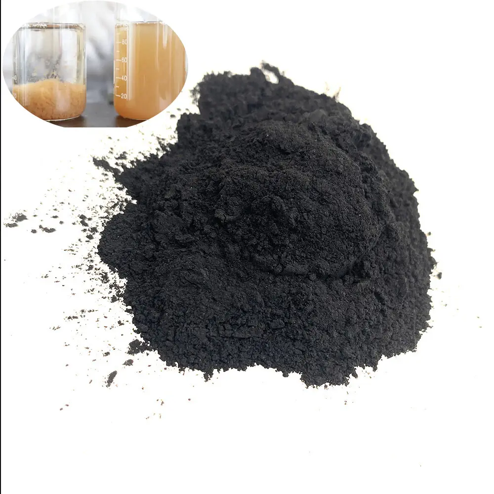 O carvão da malha 6*12 baseou o material ativado pó do filtro do carbono usado no rolo do filtro