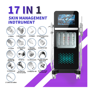 17 en 1 Hydro Beauty Facial Machine Diamant Microdermabrasion Hydra Dermabrasion Machine Hydro Dermabrasion Facial Machine - Product Image 1