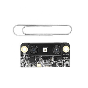 ミニ2MP顔認識双眼鏡RGBデュアルレンズAIUSBカメラ3D顔認識カメラモジュールUSB2.0、IR赤外線付き
