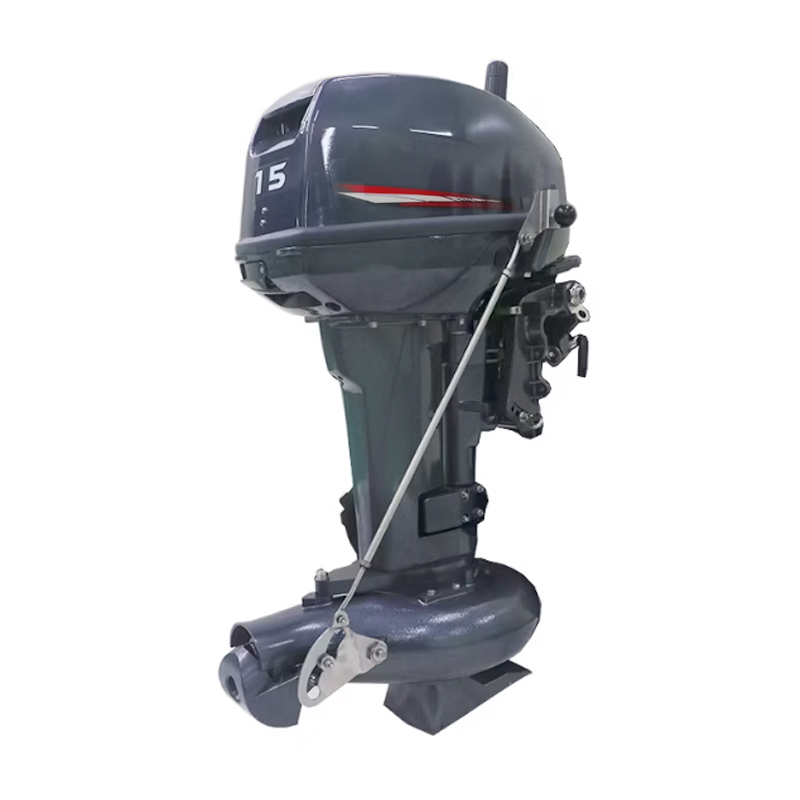Grey jet drive outboard 2 stroke 15hp