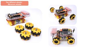 AI機械学習スターターキットELFK210AIコントローラーメカナムホイール4WDカーグラフィックプログラミングAI学習ツール - Product Image 6