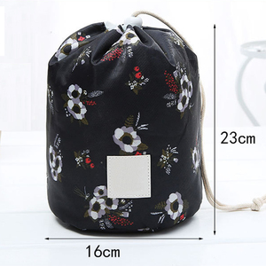 Bolsa Oxford con cordón de almacenamiento con patrón de logotipo personalizado Bolsa con cordón resistente con impresión duradera reutilizable - Product Image 3