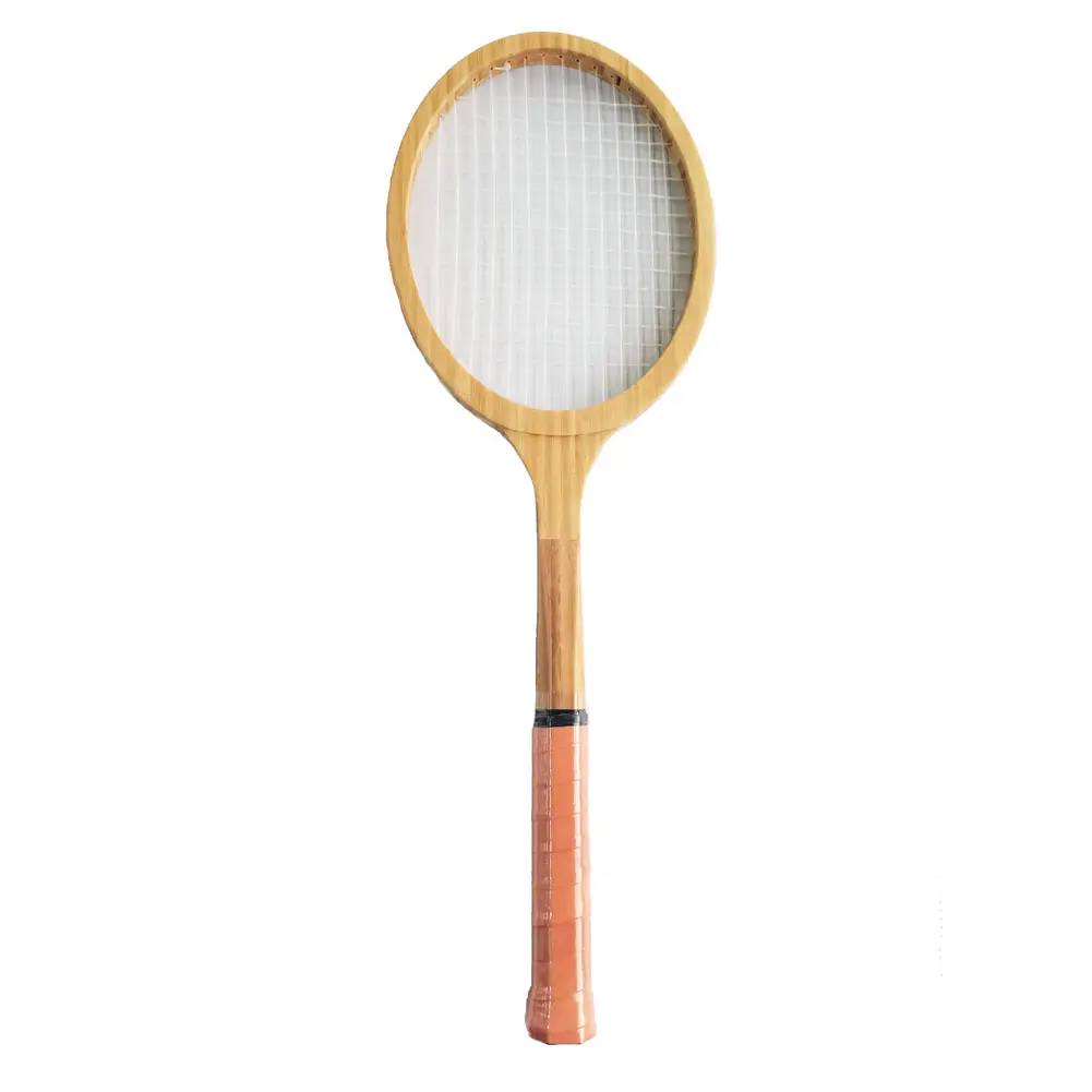 Retro cảm xúc tre Vợt Tennis mới Retro loạt cổ hạn chế Vợt Tennis bằng gỗ