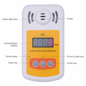 KXL-601 Mini Carbon Monoxide <strong>Detector</strong> Meter CO Gas Meter With Sound and Light Alarm Leak <strong>Detector</strong> - Product Image 2