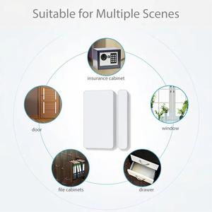 For HomeKit App Tuya Smart App <strong>Control</strong> Open or Close <strong>Sensors</strong> for Doors and Window Wireless <strong>Zigbee</strong> Magnetic Door <strong>Sensor</strong> - Product Image 3