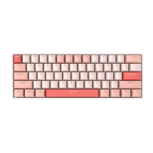 Mini Teclado mecánico de estilo de juego, teclado inalámbrico LED RGB para Mac, teclado 60 barato de aluminio para uso en escritorio - Product Image 1