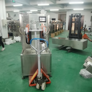 半自動フルーツジュース製造小さな工場生産液体充填機ジューサー充填機 - Product Image 6