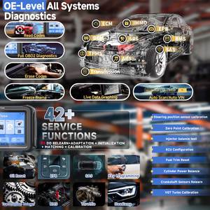 XTOOL D9S Pro Wifi-Verbindung Auto diagnose scanner ECU-Codierung Topologie Kartierung schlüssel programmierung 42 Service CAN FD DoIP