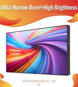 65 "1500 Nits Helligkeit Android Media Player Rahmenloser HD-LCD-Werbe display für die Wand montage Geteilter Bildschirm mit Cloud-Software - Product Image 4