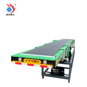 Transportador de correa telescópico móvil estirable para carga/descarga de camiones Contenedor de plataforma con hidráulico - Product Image 4