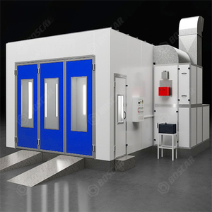 Revolutionizing Auto Aesthetics - The Automatic Blue Car <strong>Spray</strong> <strong>Booth</strong> From China