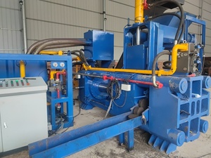 <strong>Automatic</strong> Horizontal Hydraulic Cast Iron Steel Shaving Chips <strong>Briquette</strong> Press <strong>Machine</strong>