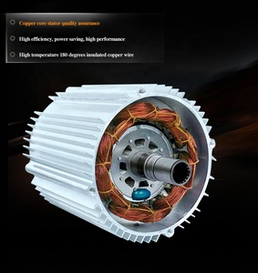 Kompakter mittel montierter 4-Loch-Gleichstrommotor für Robotik 60V 72V 3000W 4000W Präzisions motor mit vibrations armer Konstruktion - Product Image 3