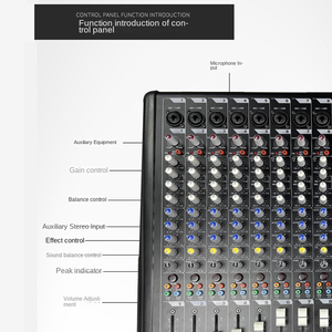 LAIKESI MB1004FX 10channels <strong>Microphone</strong> <strong>Inputs</strong> <strong>Audio</strong> Mixer with USB Digital Effect Recording Function PC Connection - Product Image 4