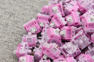 โรงงาน HMX Hibiscus สวิทช์ 48g 5pin โรงงาน Lubes เชิงเส้น DIY คีย์บอร์ดสวิทช์เกม - Product Image 6