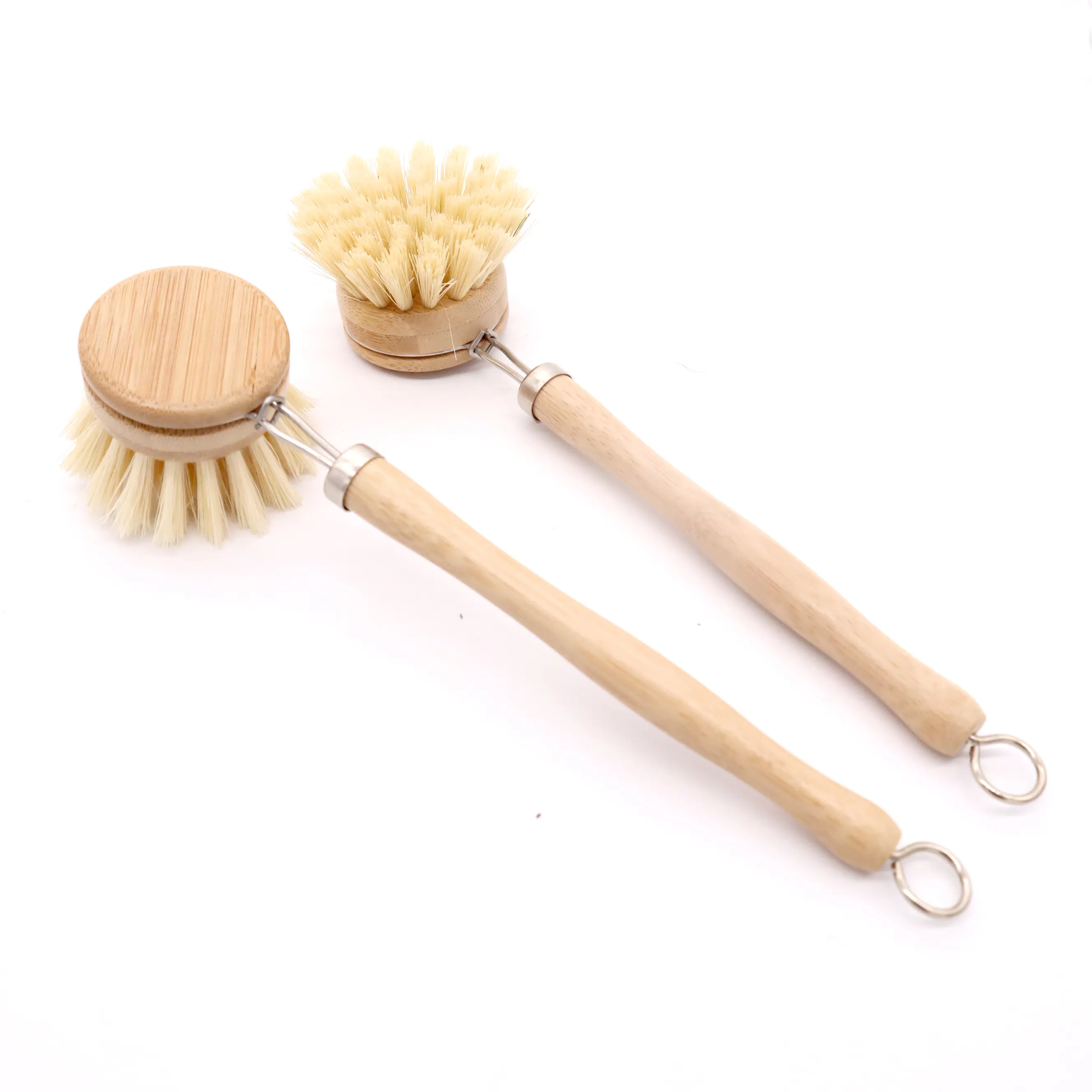 Bamboo Dish Washing Brush Natural Scrub Brush/Kitchen dish brush for Kitchen Room Cleaning
