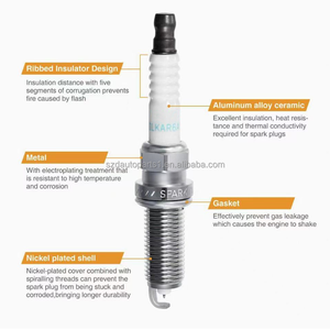 Iridium Candles Spark Plug for Nissan Qashqai X-Trail Renault Koleos <strong>22401</strong>-<strong>1VA1C</strong> 224011VA1C 224012331R 22 40 123 31R - Product Image 5