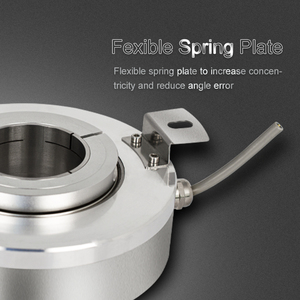 Alta risoluzione Encoder incrementale K130 grande foro attraverso albero per ascensore porta 72000max ascensore Encoder prezzo - Product Image 3