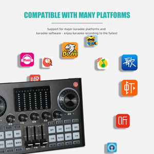 Mic Device Sound Effects <strong>Audio</strong> Mixer Universal Multi-functional Mobile Cell Phone Live Broadcast <strong>Microphone</strong> External Sound Card - Product Image 5