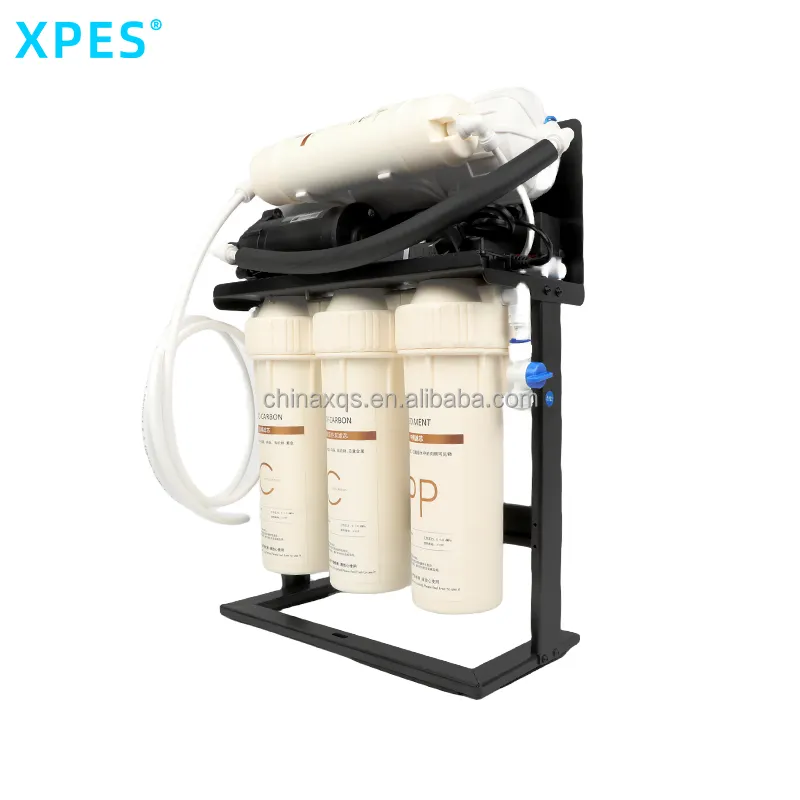 Purificador de agua de ósmosis inversa XPES para toda la casa 400GPD RO filtro de agua de 5 etapas sistema RO máquina de filtro uso doméstico para agua