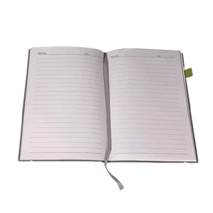 Cuaderno de oficina de negocios de alta calidad cuaderno de tapa dura personalizado con banda elástica - Product Image 3