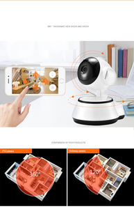 高清无线报警夜视摄像头家庭安全系统无线ip隐藏迷你摄像头 - Product Image 5