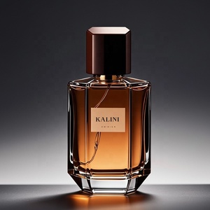 カスタムラベルステッカー30ml50ml100ml化粧品スプレーボトル空の高級ガラス香水瓶ボックス付き