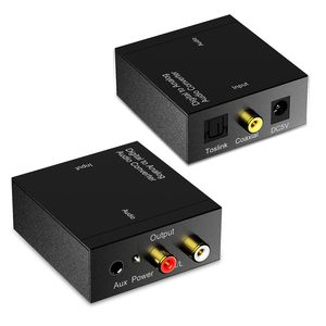 <strong>Digital</strong> to Analog <strong>Audio</strong> Converter - DAC Supports <strong>Digital</strong> SPDIF Optical <strong>Input</strong> to Analog L/R <strong>RCA</strong> <strong>Output</strong> Converter - Product Image 1