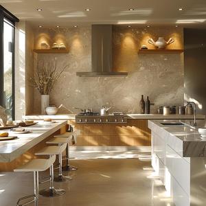 AI Creative Concept Design for Contemporary Kitchen 3Dレンダリングサービス (家庭用家具計画) - Product Image 2
