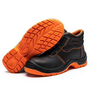 אמיתי עור S1P S3 בניית בטיחות מגפי אנטי לנקב עמיד בפני החלקה תעשייתי Mens בטיחות נעלי פלדת הבוהן - Product Image 5