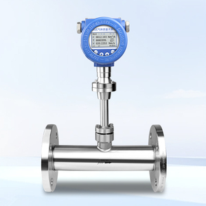 Medidor de flujo de salida de pulso de aire de oxígeno CO2, Gas térmico insertado, aire comprimido, Gas Natural, nitrógeno, pantalla Digital de alta precisión - Product Image 2