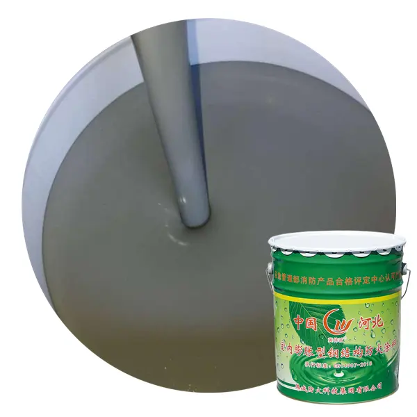 New mechanical paint Steel anti-corrosion Acrylic acid paint Fire retardant coating