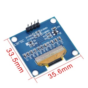 4PIN 1.3 OLED-Modul Weiß/Blau Farbe 128 X64 1,3-Zoll-LCD-LED-Anzeigemodul 1,3 "IIC I2C Comm unicate - Product Image 2