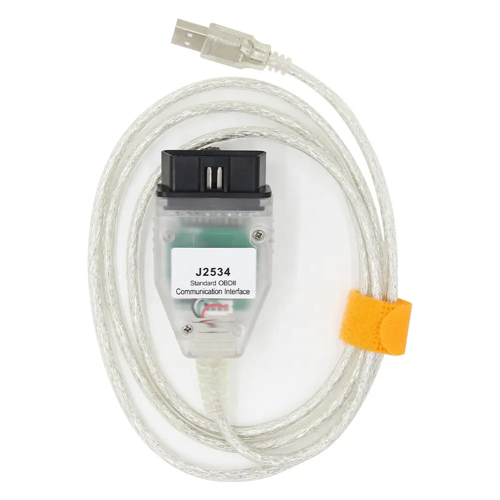Kabel Diagnostik Otomatis, USB Ke OBD2 16pin MINI J2534 untuk Toyota TIS Techstream