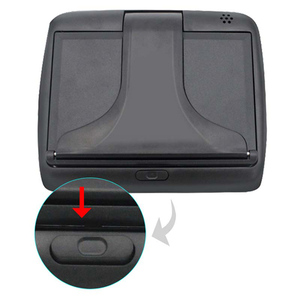 12V/24V DC 5 pulgadas TFT LCD Monitor de respaldo de Vista trasera con función RGB Car Flip down Dashboard Desktop Placement 1 año de garantía - Product Image 5