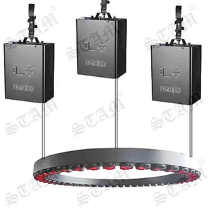 Işın bar ışığı Pub Led daire tam renkli Retro işık Livehouse Dj disko Pub Led matrix Retro işık DMX512 kontrol işın bar - Product Image 1