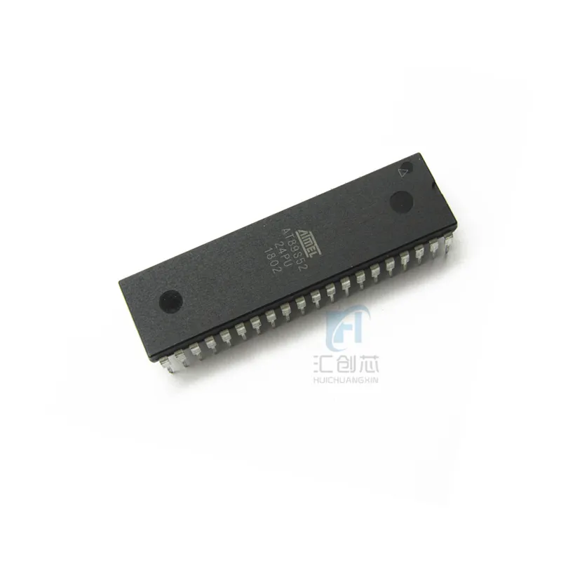 Microcontrolador de componentes electrónicos, nuevo controlador AT89S52 AT89S52-24PU DIP-40